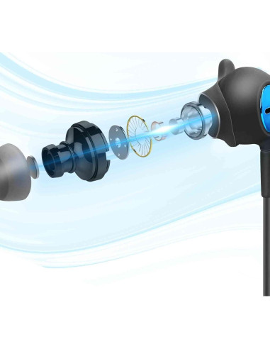 Auriculares UrbanX UXM22 In-Ear con Micrófono y Control de Volumen