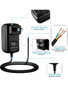 Adaptador de corriente 12V CA Panasonic RP-WF930 - Alta eficiencia 2