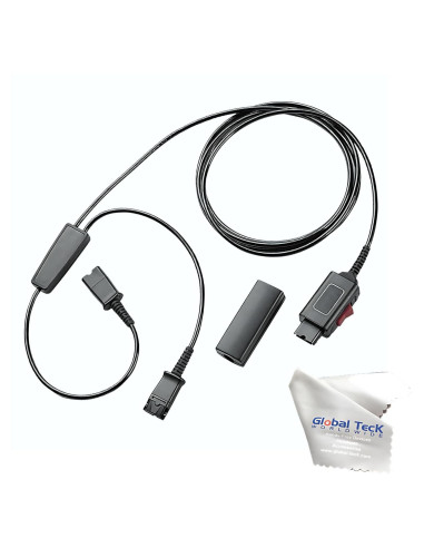 Divisor Y-Cord Plantronics GTW 27019-03 con Botón de Silencio