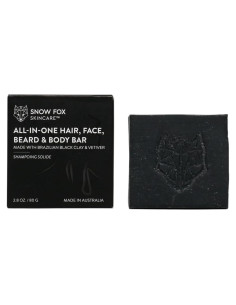 Barra Multiuso Snow Fox Skincare 79.4g - Champú, Acondicionador y Jabón
