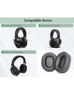 Almohadillas de Reemplazo XRHTONG para Auriculares Pioneer SE-MS5T MS7BT MS9BN 2