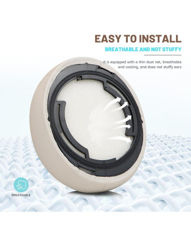 Almohadillas de Reemplazo SINOWO para Auriculares Shure AONIC 50 ANC