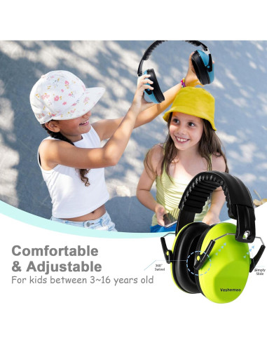 Auriculares para Niños Veshemao con Cancelación de Ruido SNR 28dB