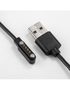 Cable de carga magnético USB Haourlife 60cm para auriculares 2