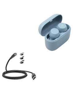 Cable BoxWave MagnetoSnap 100W PD Tipo-C y Micro USB - Negro