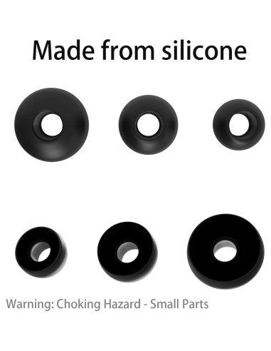 6 Pairs Puntas de Silicona para Auriculares Google Pixel Buds Pro S/M/L