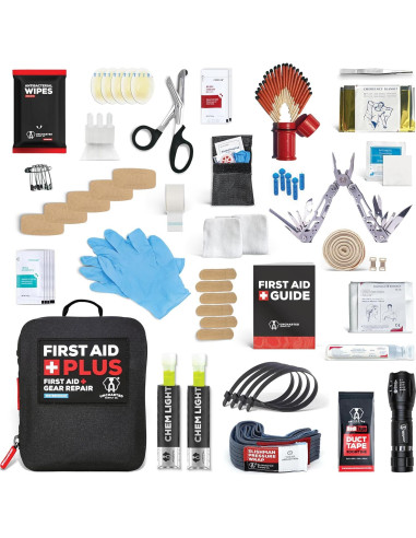 Kit de Primeros Auxilios Plus Uncharted Supply Co. 60 Suministros