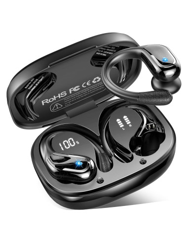 Auriculares Inalámbricos Rulefiss X27 Bluetooth 5.4 IPX7 75h