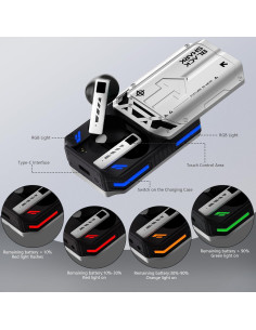 Auriculares Inalámbricos Black Shark T11 con Cancelación de Ruido 2