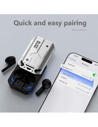 Auriculares Inalámbricos Black Shark T11 con Cancelación de Ruido