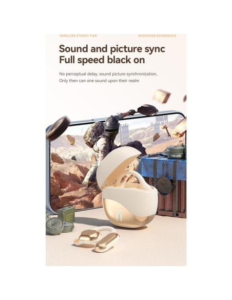 Auriculares Inalámbricos Bluetooth Anbaole M62 con Estuche Carga