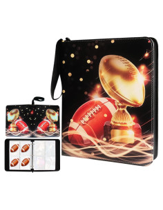 Carpeta de Tarjetas de Fútbol QANYYO 400 Bolsillos Recargable