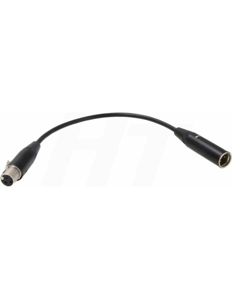 Cable Adaptador de Audio Shure TA4M a AKG TA3F 15cm