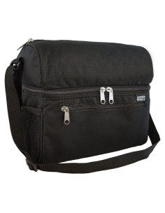 Bolsa Térmica Aislada Ensign Peak Negra 26.7x24.1x15.2 cm