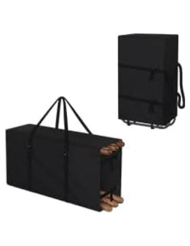 Silla Plegable Explore Land 2-en-1 con Bolsa de Transporte - Negro