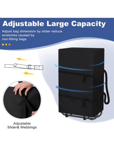 Silla Plegable Explore Land 2-en-1 con Bolsa de Transporte - Negro