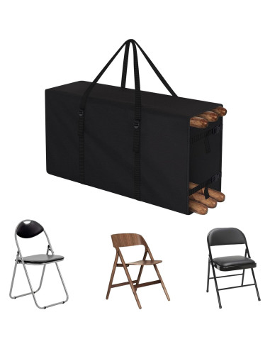 Silla Plegable Explore Land 2-en-1 con Bolsa de Transporte - Negro