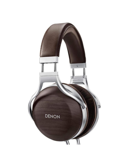 Auriculares Denon AH-D5200 HiFi sobre la oreja con madera