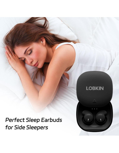 Auriculares para dormir LOBKIN Bluetooth 5.4, bloqueo de ruido