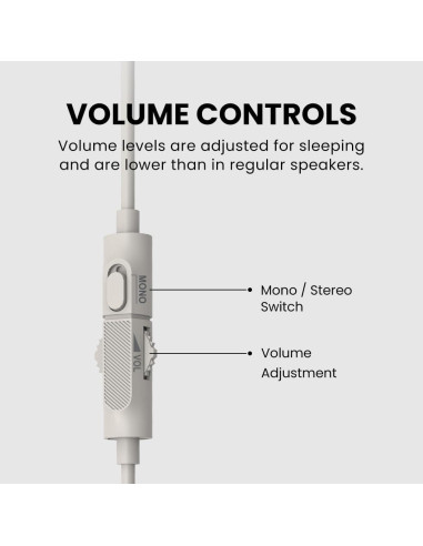 Auriculares de Almohada Avantree Slumber B USB-C y AUX