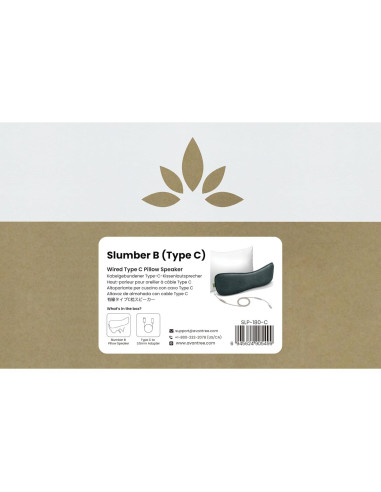 Auriculares de Almohada Avantree Slumber B USB-C y AUX