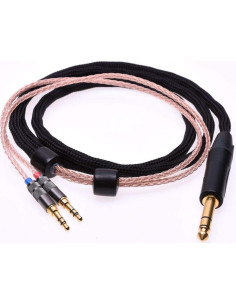 Cable de Mejora HiFi GAGACOCC 1.2m 16 Núcleos PCOCC 2x3.5mm 2
