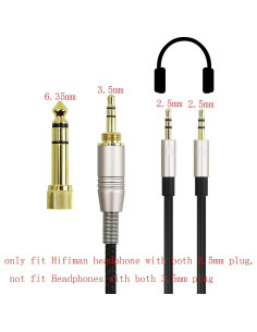Cable de Reemplazo NEW NEOMUSICIA 2m para Auriculares Hifiman 2