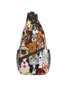 Bolsa de Hombro Cruzada BCQJNB para Adultos 17L