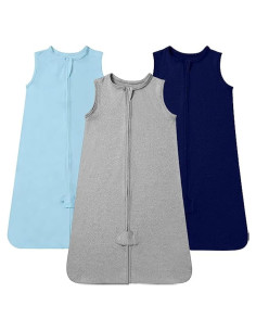 Saco de Sueño TotAha 0-3 Meses 3 Paquetes Ligero y Suave