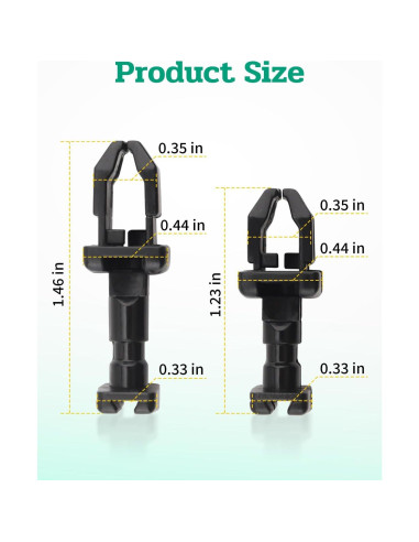 Kit de cierres de ventilación para refrigerador RV Vudajuley E377