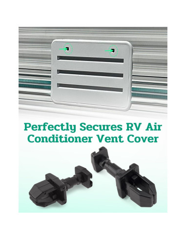 Kit de cierres de ventilación para refrigerador RV Vudajuley E377