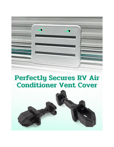 Kit de cierres de ventilación para refrigerador RV Vudajuley E377