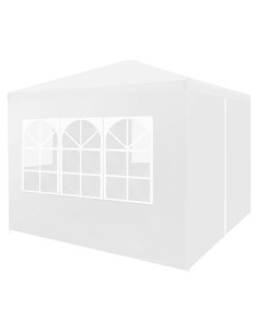 Carpa de Fiesta ULUYYUC Blanca 2.99x2.99m para Jardín