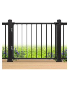 Puerta de acero galvanizado SunCrafts 96.52 cm para deck