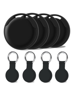 Etiquetas de seguimiento KTTGO D01 Bluetooth, 4 Pack, IP67