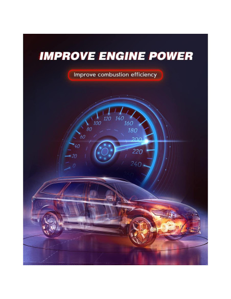 Inyectores de Combustible ANGLEWIDE 23250-65020 6 Pcs para Toyota