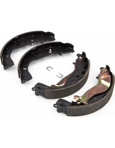 Juego de Zapatas de Freno de Tambor Traseras Nxolnf para Toyota Yaris y Prius