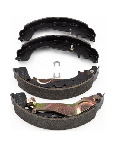 Juego de Zapatas de Freno de Tambor Traseras Nxolnf para Toyota Yaris y Prius