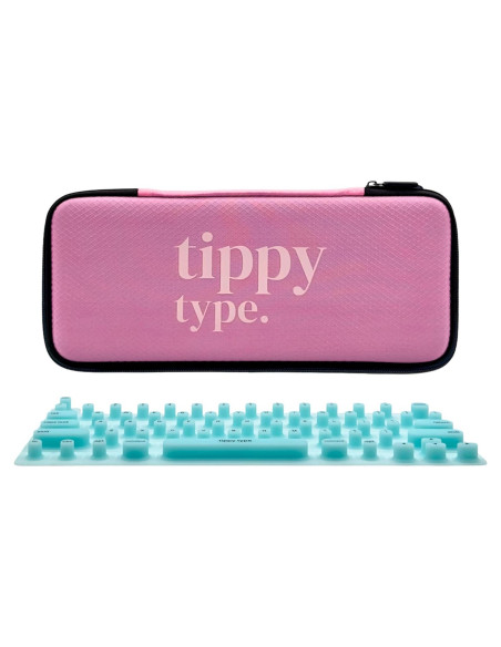 Cubierta de Teclado TIPPY TYPE Aguamarina para MacBook y iPad