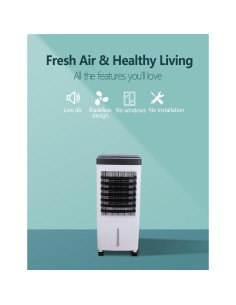 Acondicionador de Aire Portátil JOZERMADE 3-en-1 con Control Remoto 2