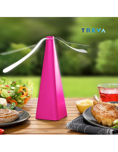 Ventilador Antiinsectos Treva Rosa 2 Paquete - Repelente Ecológico