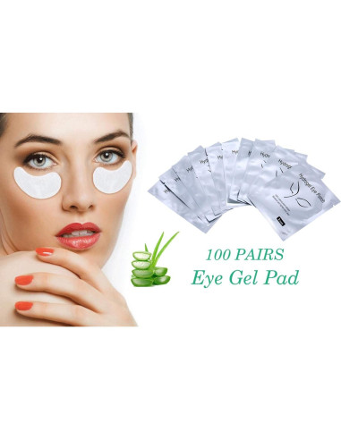 Parches de Gel para Ojos V world - 100 Pares Hidratantes