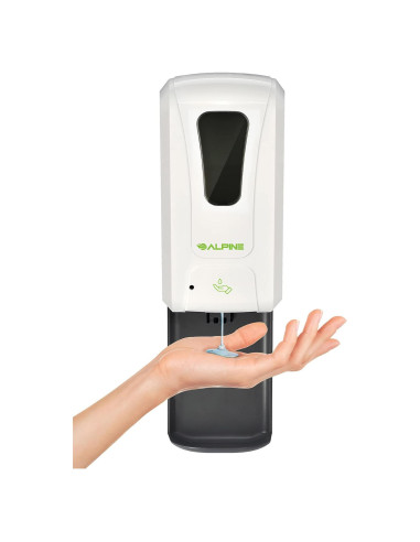 Dispensador Automático de Jabón Sin Contacto Alpine 1200ml Blanco