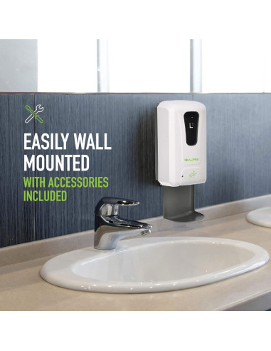 Dispensador Automático de Jabón Sin Contacto Alpine 1200ml Blanco