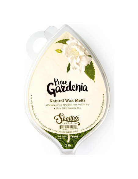 Vela Aromatizada de Cera de Soja Gardenia Shortie's 85 Gr