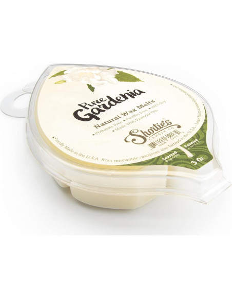 Vela Aromatizada de Cera de Soja Gardenia Shortie's 85 Gr