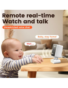 Cámara de Seguridad Interior Runofast ZY-205W1B 1080P WiFi 2