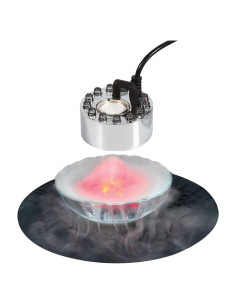 Generador de Niebla Ultrasonico W&X con 9 LED Multicolor 350 mL/h