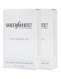 Tiras Blanqueadoras de Dientes Sheer White - Paquete Doble 2
