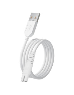 Cable de Carga USB para Irrigador Oral Tonton 1 Paquete Blanco